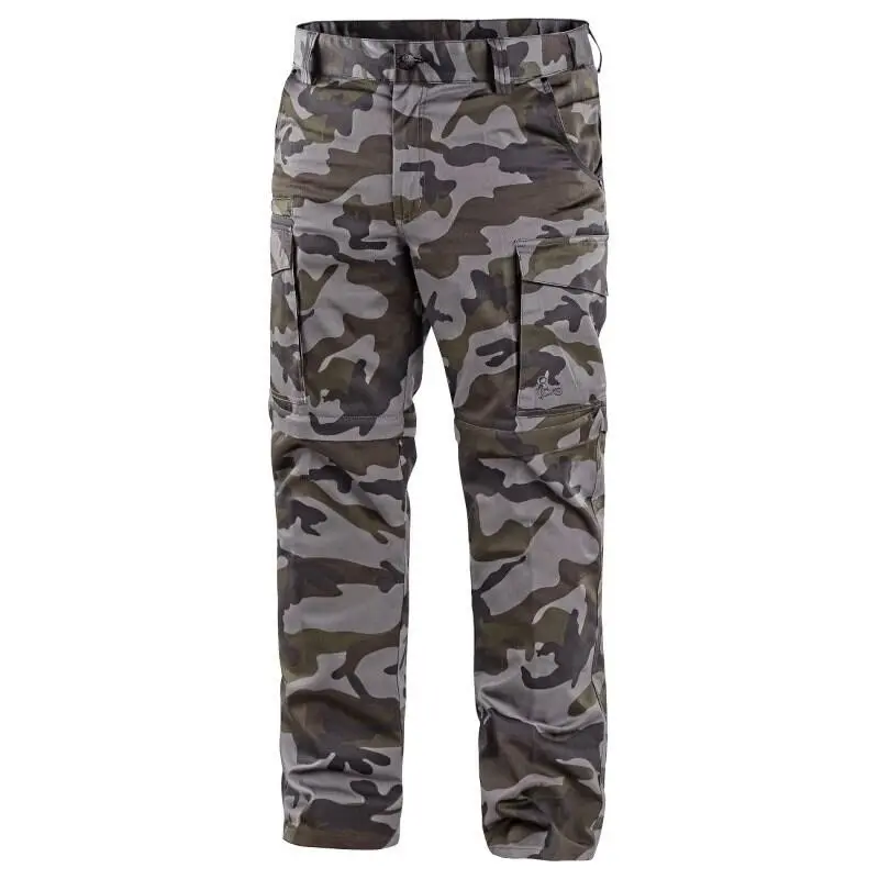 Kalhoty CXS CAMO, pánské, maskáčové, s odepínacími nohavicemi