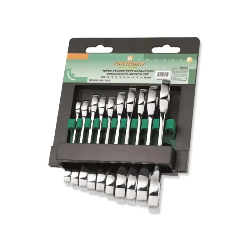 Sada OP ráčnových klíčů krátkých 10-dílná