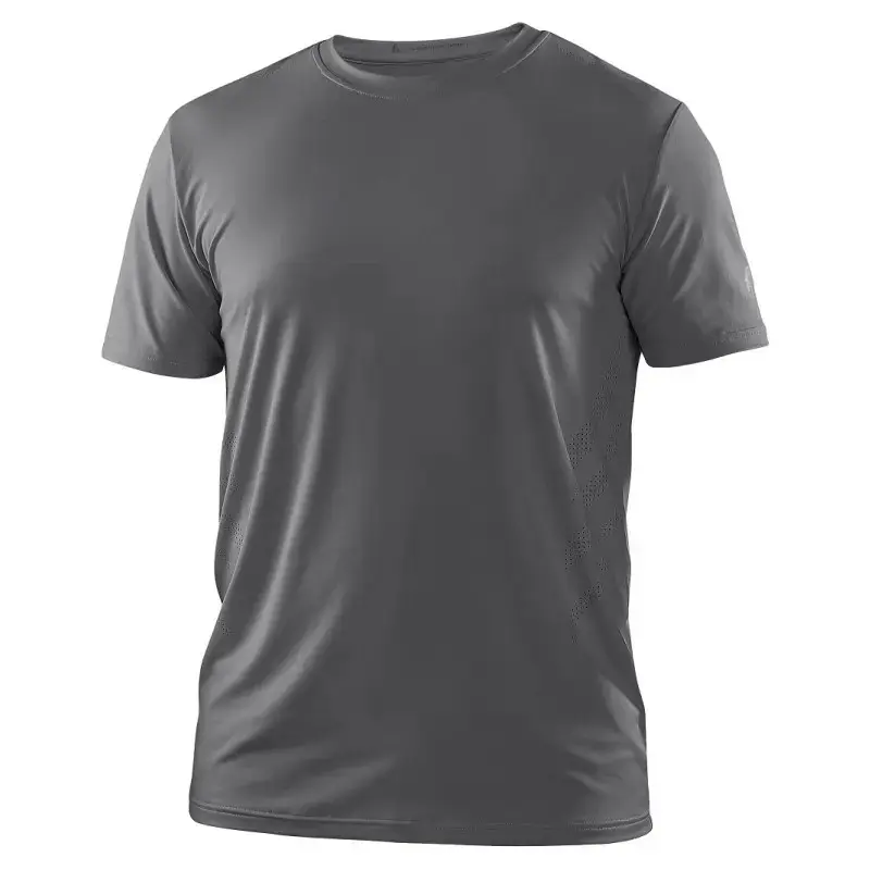 Tričko CXS MOVADO, funkční, krátký rukáv, pánské, tmavě šedé, vel. 2XL b1/60