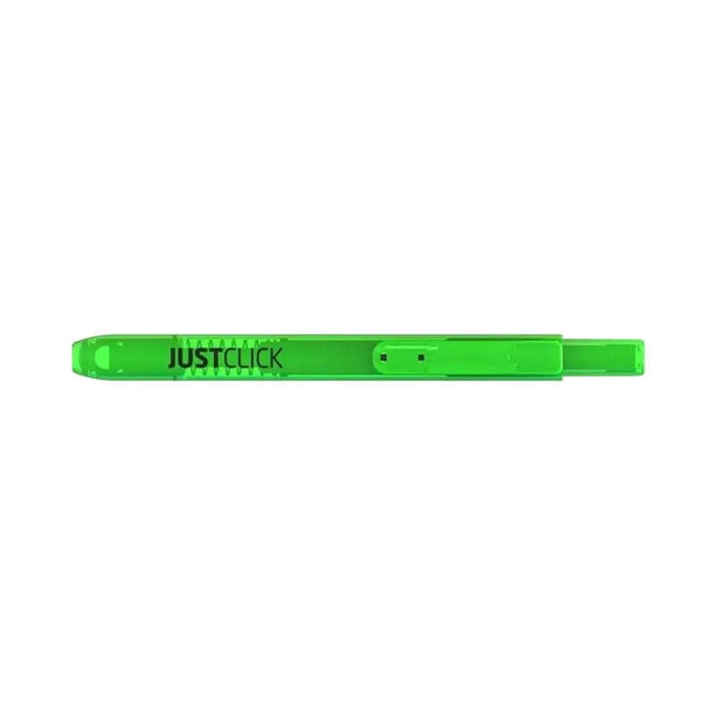 B0768-13:Zvýrazňovač fluorescenční Fix Just Click Highlighter - zelený