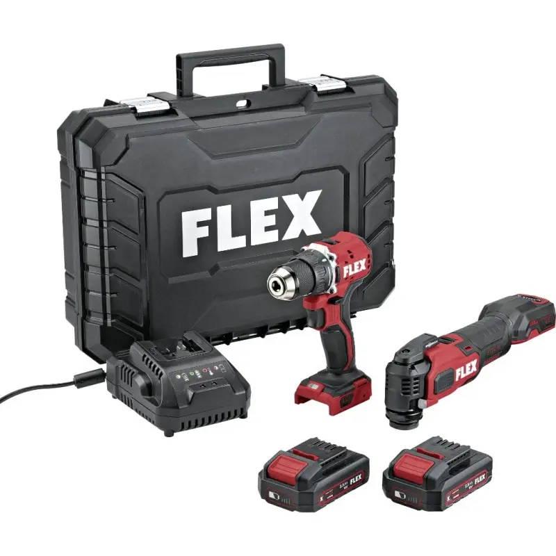 DD LD+MT 18-ECTC/2.5 Set DUOpack aku-vrtačka + aku-multitool 18 V