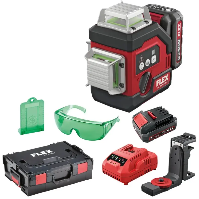 ALC 3/360-G/R 10.8 Set laser + stativ