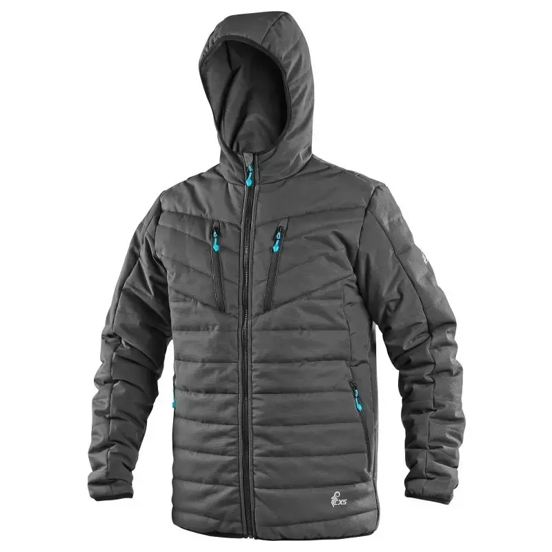 Bunda CXS 4ENVI PORTLAND, zimní, pánská, tmavě šedá, vel. 4XL