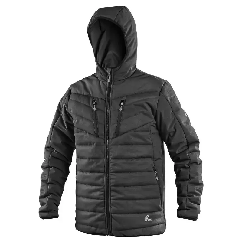 Bunda CXS 4ENVI PORTLAND, zimní, pánská, černá, vel. 4XL