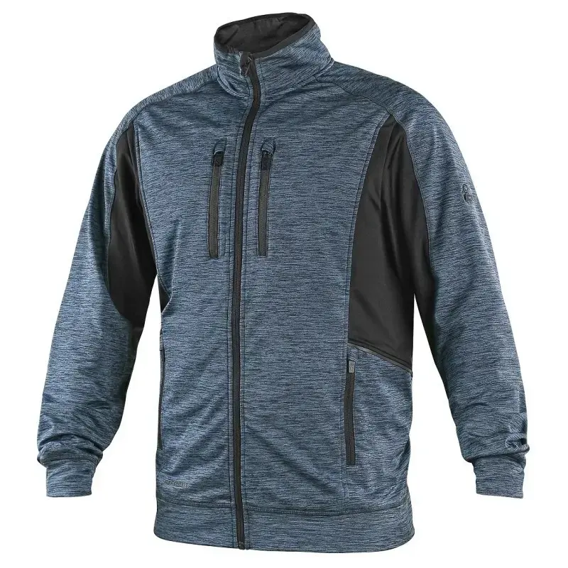 Mikina CXS LEONIS, modro/černá, vel. 2XL