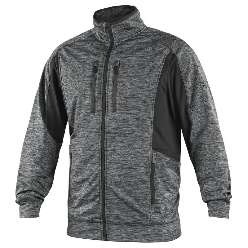 Mikina CXS LEONIS, šedo/černá, vel. 3XL