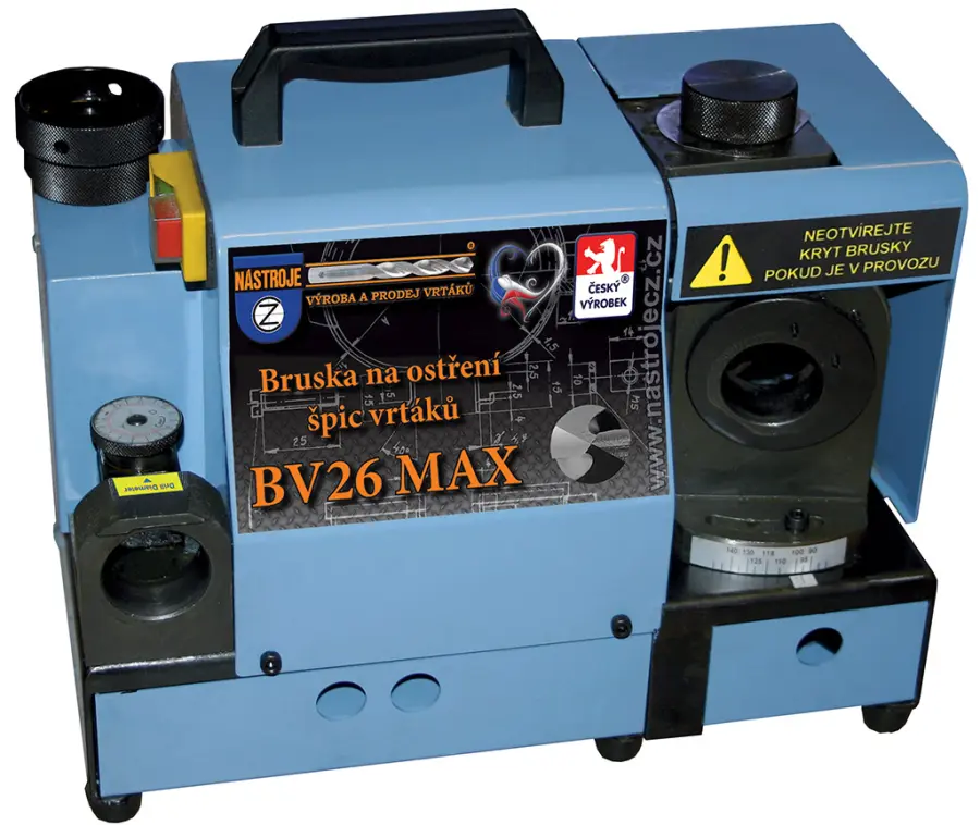 Bruska na vrtáky BV26 Max rozsah 8-32 mm + Bruska na vrtáky BV13 rozsah 2-13 mm + Mobilní telefon Samsung Galaxy A16 5G