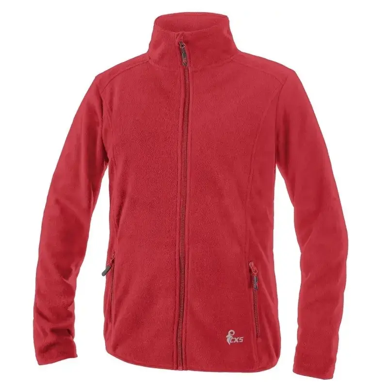Mikina CXS GRANBY CHILD, dětská, fleece, červená, vel. 140