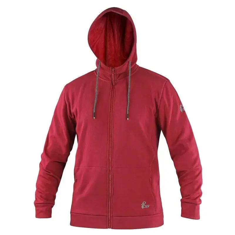 Mikina CXS HARRISON, pánská, červená, vel. 3XL