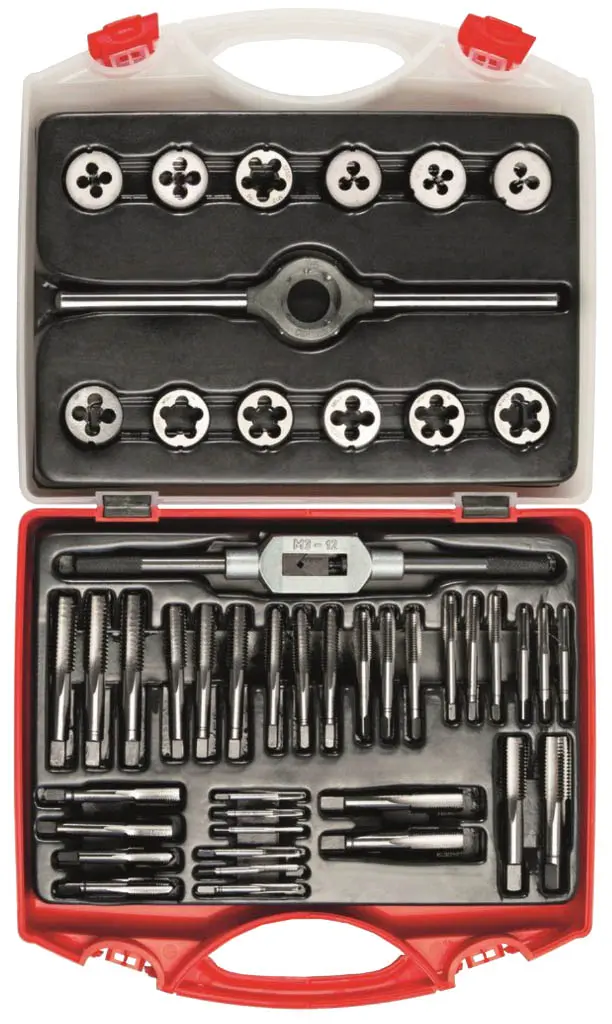 kazeta M1-QS HSS M3-M12x1,5 závitníky sadové; závitové čelisti; vratidla