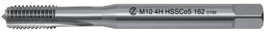 Závitník strojní M20x2,5 HSSCo5 ISO1 (4H) přímá drážka ČSN 22 3042 - 162