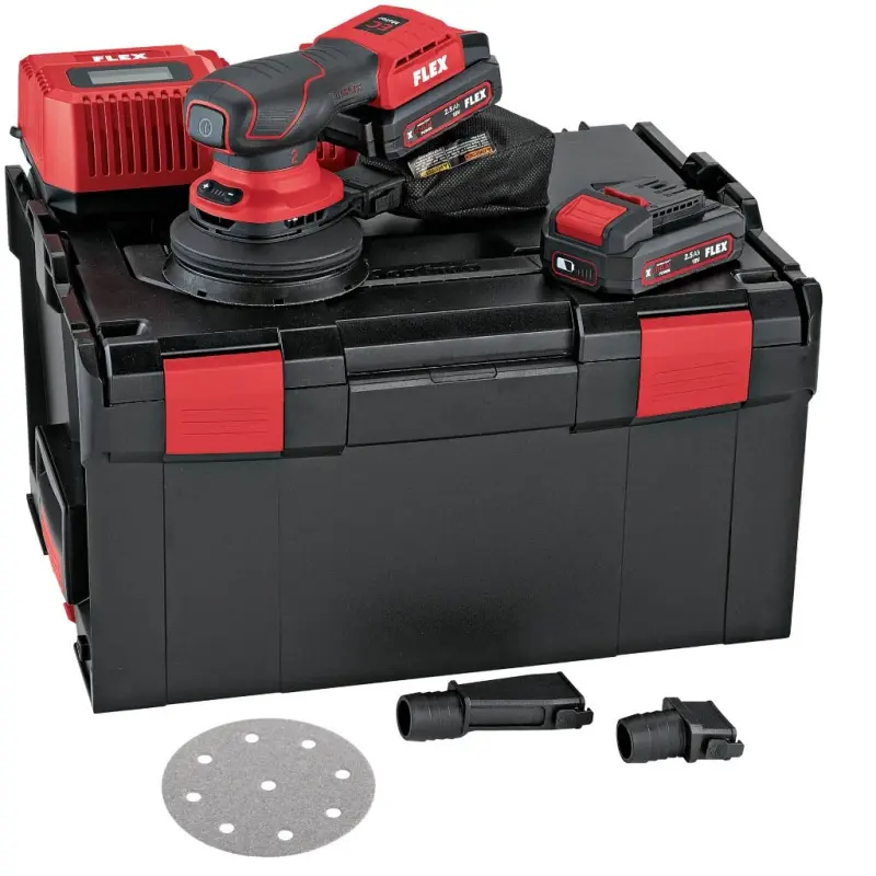 ORE 2-125 18-EC/2.5 Set excentrická bruska + brusivo