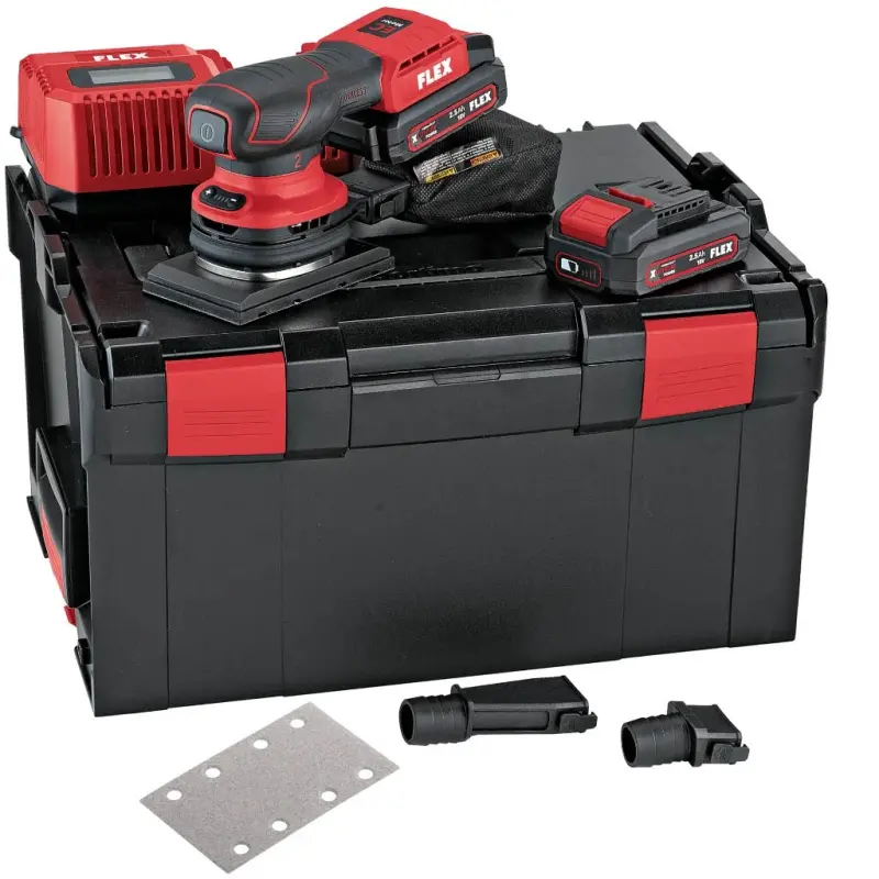 OSE 2-80 18-EC/2.5 Set vibrační bruska + brusivo
