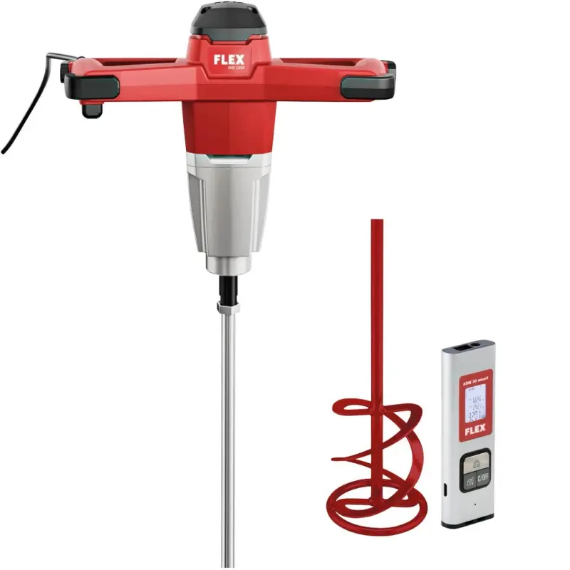 MXE 1000 WR2 120 míchadlo + ADM 30 smart laserový dálkoměr