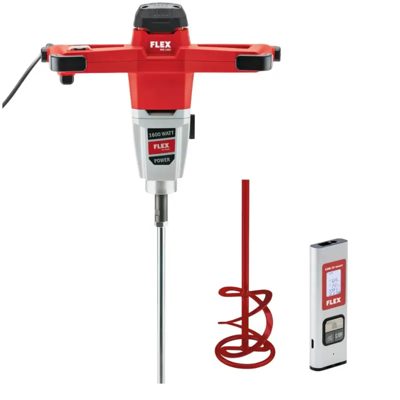 MXE 1602 WR2 160 míchadlo + ADM 30 smart laserový měřič