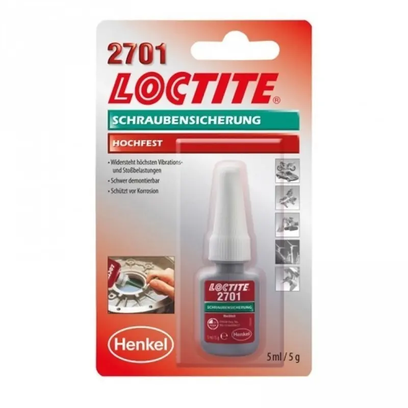 Loctite 2701 BC5ML - Zajišťování závitů