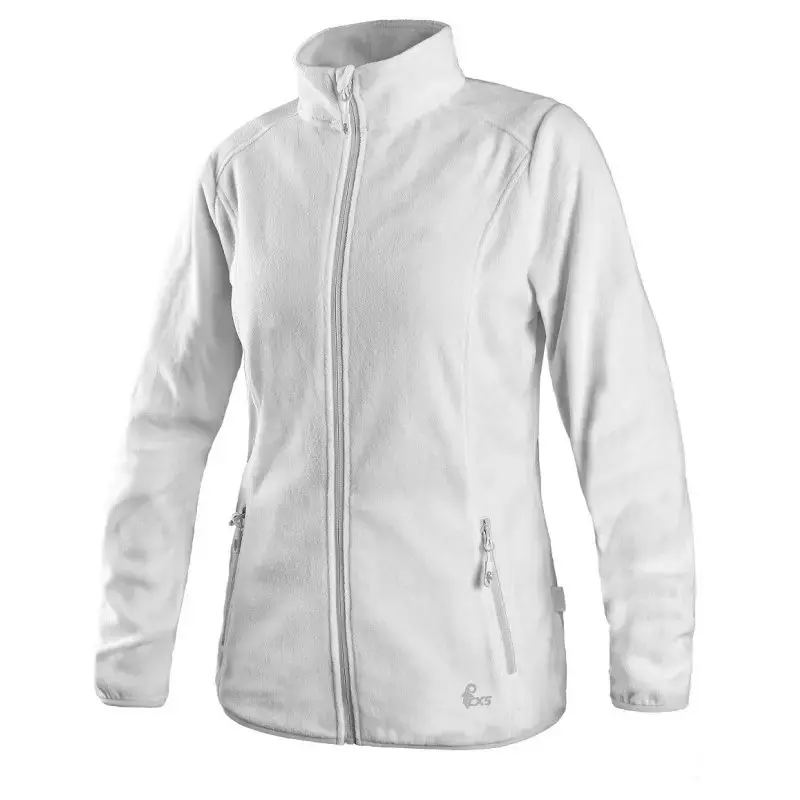 Mikiny CXS GRANBY LADY, dámské, fleece, bílo - šedé