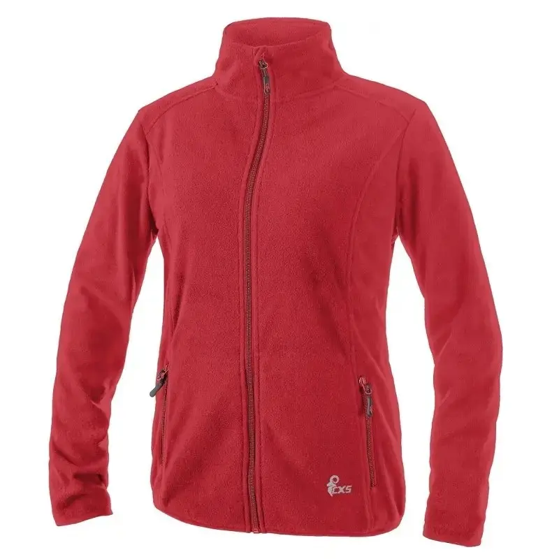 Mikiny CXS GRANBY LADY, dámské, fleece, červené
