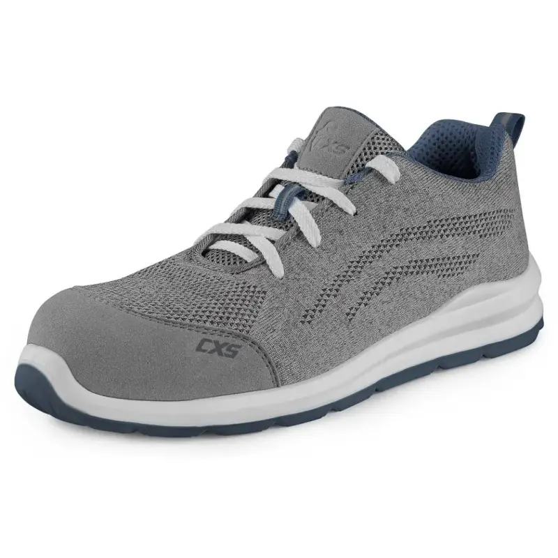 Obuv polobotka CXS TEXLINE 4ENVI BLUE S1PS, šedomodrá