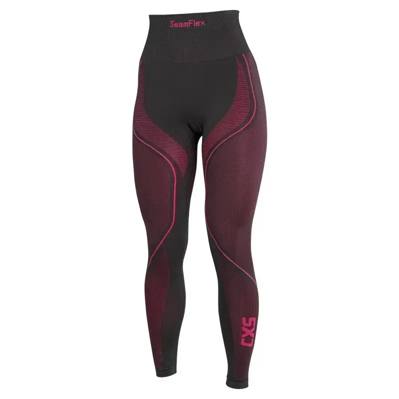 Spodky CXS SeamFlex LADY, funkční, dámské, černo-růžové