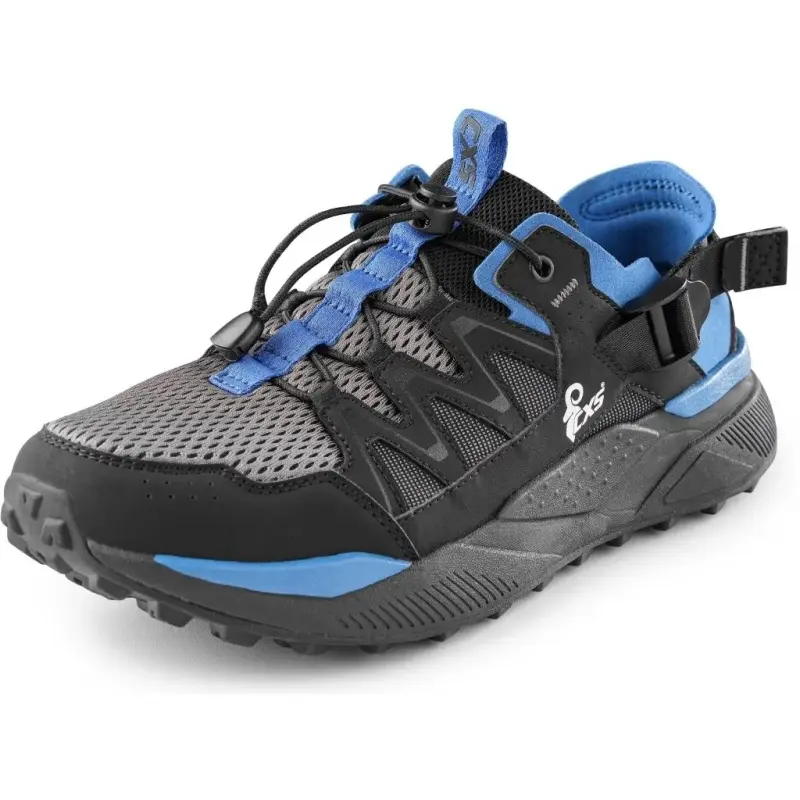 Obuv sandál CXS REG, černo-modrý