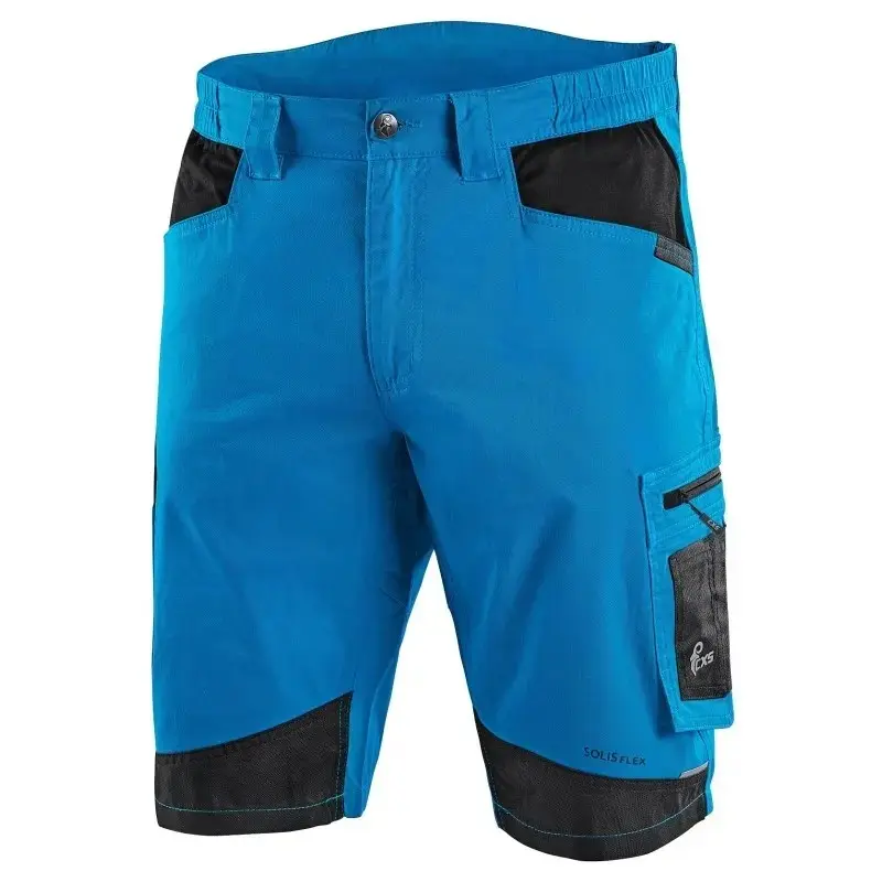 Kraťasy CXS SOLIS FLEX pánské, modro-černé, vel. 70 b1/25