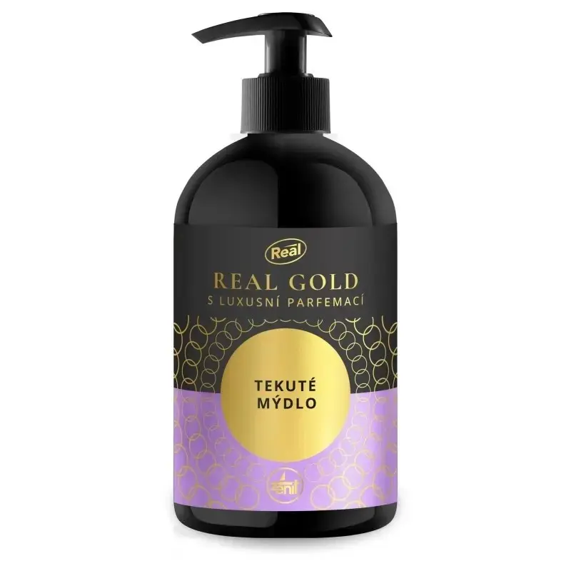 Tekuté mýdlo Real Gold, 500g b1/15