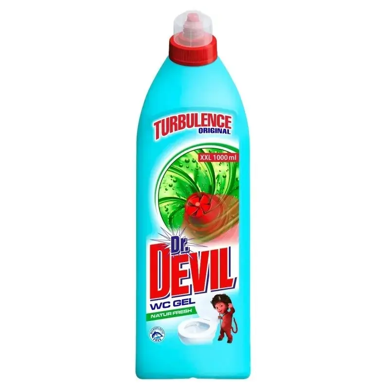 Čistič toalety Dr.Devil Turbulence, 1000ml b1/8