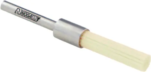 Kartáč koncový pro odjehlení Ø 5,0 mm - zrno 1000 (šedý - pro hliník, mosaz a měď)