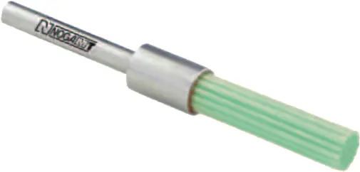 Kartáč koncový pro odjehlení Ø 5,0 mm - zrno 150 (zelený - pro kalené oceli)