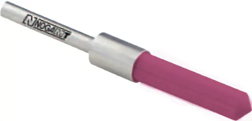 Kartáč koncový úhlový pro odjehlení Ø 5,0 mm - zrno 3000 (tmavě růžový - pro pryskyřice a kompozitní materiály)