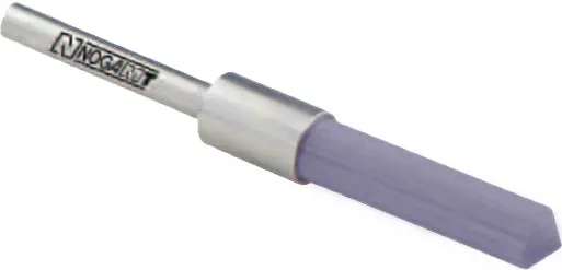 Kartáč koncový úhlový pro odjehlení Ø 5,0 mm - zrno 400 (fialový - pro tvrdokov, nerezovou ocel, superslitiny a titan)