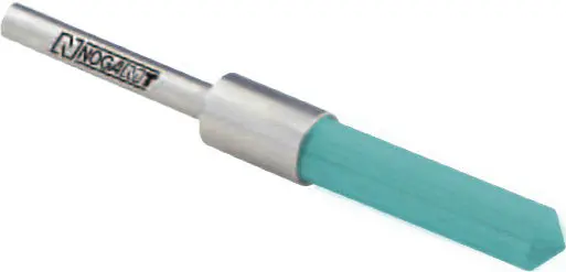 Kartáč koncový úhlový pro odjehlení Ø 5,0 mm - zrno 800 (modrý - pro tvrdokov, nerezovou ocel, superslitiny a titan)