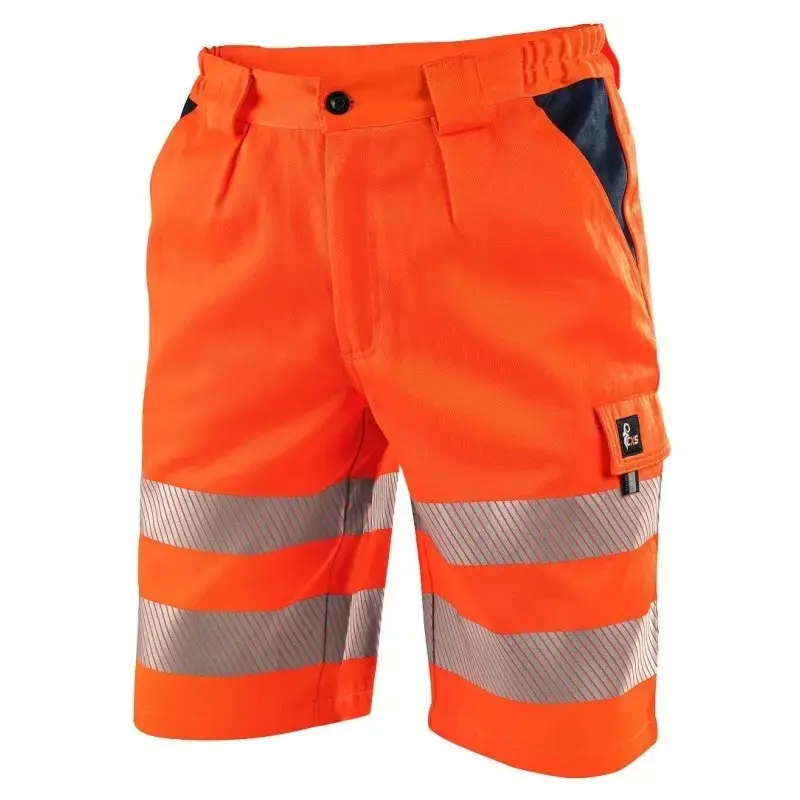 Kraťasy CXS NORWICH výstražné, pánské, oranžovo-modré
