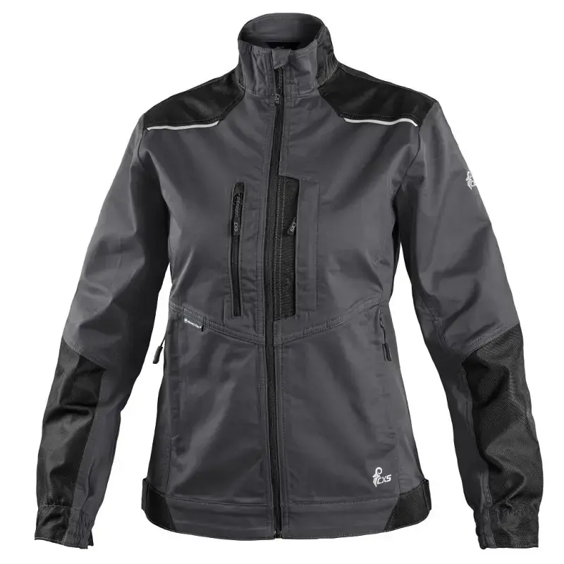 Blůza CXS SOLIS FLEX dámská, šedo-černá, vel. 3XL