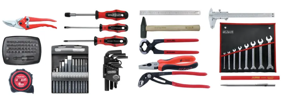 Brašna montážní a elektrikářská 440x260x150mm s výbavou pro řemeslníky