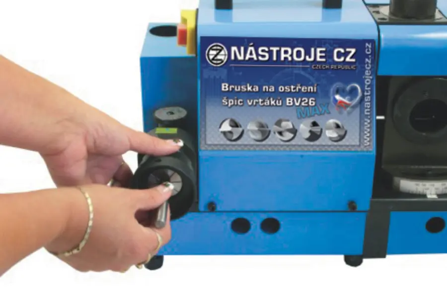 Bruska na vrtáky BV26 Max rozsah 8-32mm, 230V, 0,5A, 90W