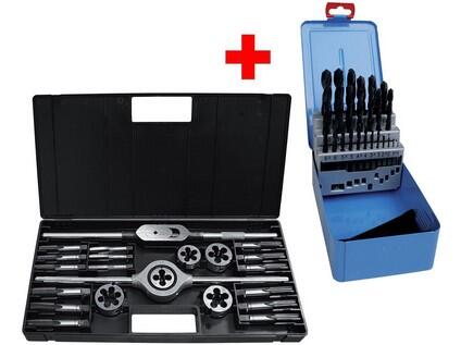 Sada závitníků M2-II CS/WS + sada vrtáků 1121 25K - SVSZ002