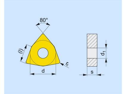 Soustružnické VBD negativní 80016631 / 6754497 WNMM A1 -S- PRAMET - PM-WNMM-080412E-NR2-T9325