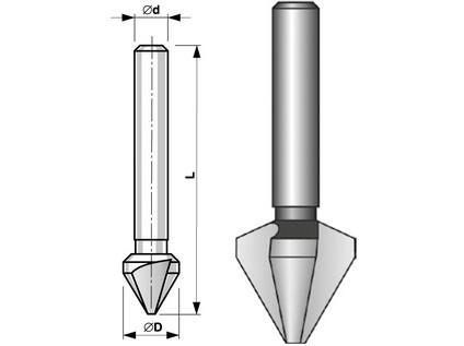 KUZELOVY ZAHL. TRIBRITY DIN 334 C 60° D31,5 HSSE - BU896-315
