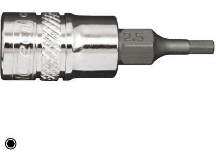 1/4" Zástrčná hlavice imbus 2,5 mm - 4CZ-141-07-025