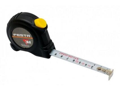 Svinovací metr FESTA - EEC certifikát, (autolock), pogum. 5 m KINEX - KI8044-21