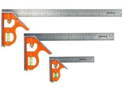 Úhelník stavitelný s vodováhou 150mm 175g b12 - BA-CS150