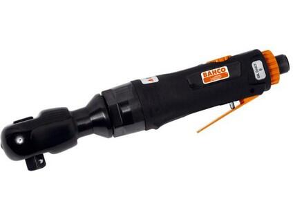 Ráčna vzduchová s regulátorem výkonu 1/2", 6.3bar, koncovka 1/4",0-67 Nm, L=260mm, gumová rukojeť - BA-BP821