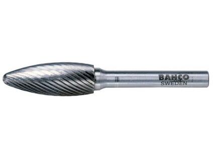 Rotační frézka z tvrdokovu – plamen – 10x25 mm, střední/křížový sek - BA-H1025M06X