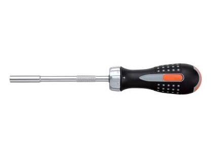 Šroubovák ráčnový 1/4" 255/125mm + 6 bitů, 230g, b25 - BA-808050