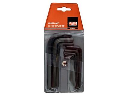 Sada vyhnutých klíčů TORX®, černých, 11ks - BA-1995TORX/11T