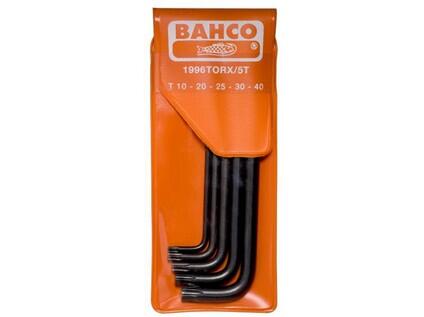 Sada imbusových klíčů s kuličkou na šrouby s drážkou Torx®, černých, 5 ks - BA-1996TORX/5T