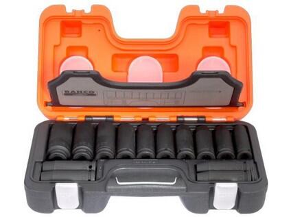 Sada hlavic rázových prodloužených 1/2" 14-dílná (10-27mm) - BA-DD/S14