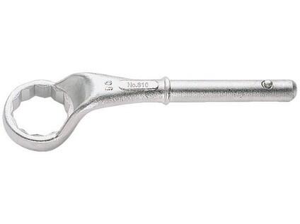 Klíč očkový pro velká zatížení, hluboce vyhnutý, 12HR, 24mm, 180mm, 380 g b1 - BA-310M-24